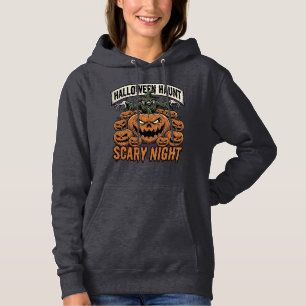 Enge Halloweenpompoenen Vintage Gravure Shirt A
