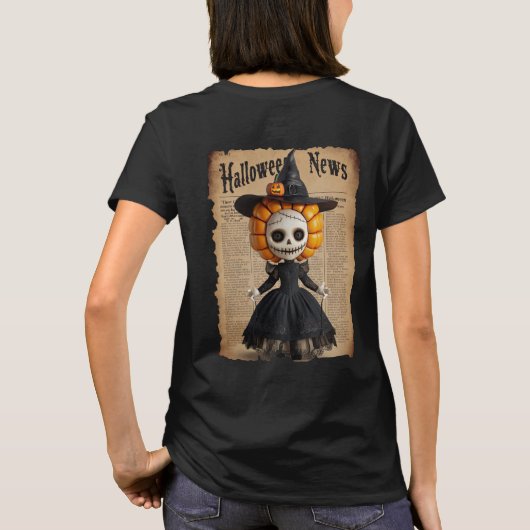 enge halloweenpop t-shirt (Achterkant)