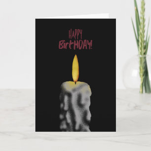 Enge Happy Birthday Kaars Kaart