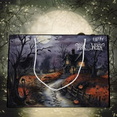 Enge Happy Halloween spookhuis Groot Cadeauzakje