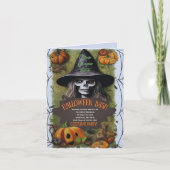 Enge heks Halloween bash kostuum party (Voorkant)