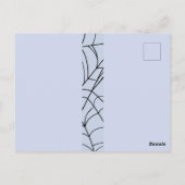 Enge heks Halloween bash kostuum party Briefkaart (Achterkant)