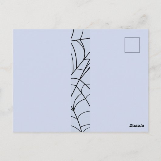 Enge heks Halloween bash kostuum party Briefkaart (Achterkant)