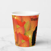 Enge heks Halloween papieren beker (Voorkant)