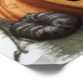 Enge heks Halloween Party Poster (Hoek)