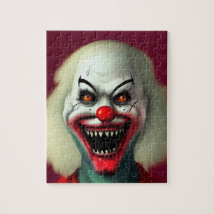 enge horror portret lelijk monster Halloween Legpuzzel