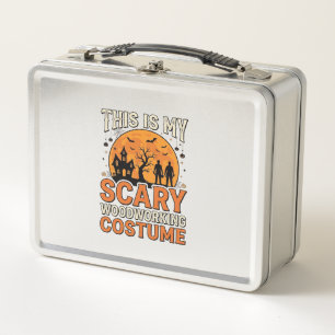 Enge Houtbewerking Kostuum Halloween Vintage Ontwe