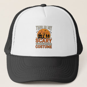 Enge Houtbewerking Kostuum Halloween Vintage Ontwe Trucker Pet