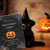 Enge Jack O' Lantern Halloween-feest Kaart