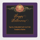 Enge Jack-o-Lantern Halloween | PAARSE Labels (Design 1)