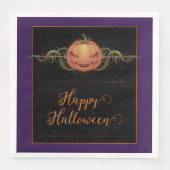 Enge Jack-o-Lantern Halloween | PAARSE Servet (Voorkant)