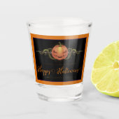 Enge Jack-o-Lantern Halloween | SINAASAPPEL Shot Glas (Voorkant)