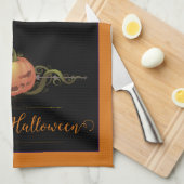 Enge Jack-o-Lantern Halloween | SINAASAPPEL Theedoek (Quarter Fold)