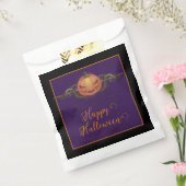 Enge Jack-o-Lantern Halloween | Zwart Bedankzakje (Gezegeld)