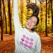 Enge Jack-O'-Lantern met pompoenen Trui