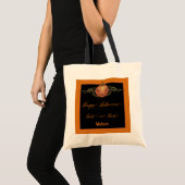Enge Jack-o-Lantern Trick or treat | SINAASAPPEL Tote Bag (Voorkant (product))