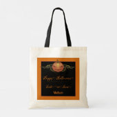 Enge Jack-o-Lantern Trick or treat | SINAASAPPEL Tote Bag (Achterkant)