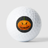 Enge Jack O'Lantern Pumpkin Golfballen (Voorkant)
