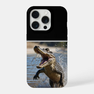 Enge Kaken: Australische Krokodil Springt iPhone 15 Pro Case