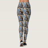 Enge kaken: Australische krokodil springt Leggings (Achterkant)
