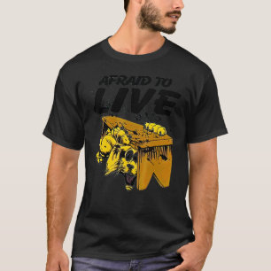 Enge Kat Bang Om Te Leven Vintage T-shirt
