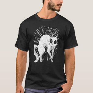 Enge Kat Die De Krabbengang Doet T-shirt