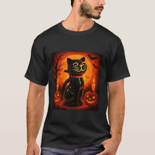 Enge Katten Halloween T-shirt