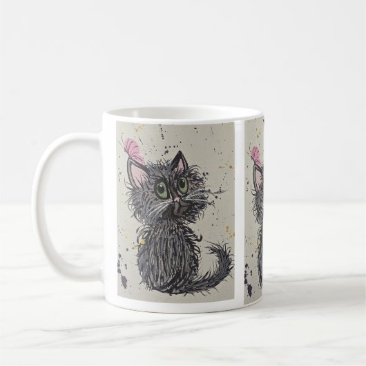 Enge Kattenmok Koffiemok (Links)