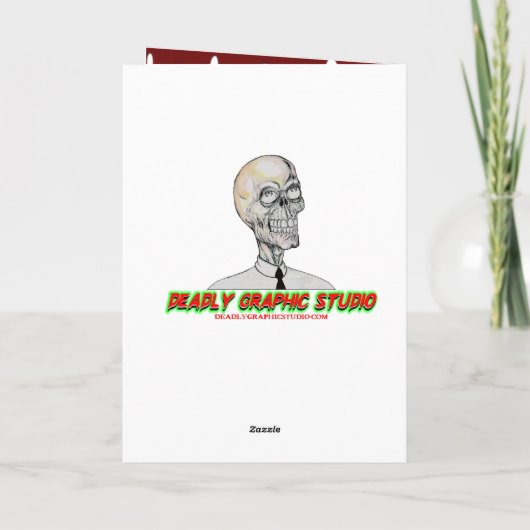 ENGE KERST FEESTDAGEN KAART (Achterkant)