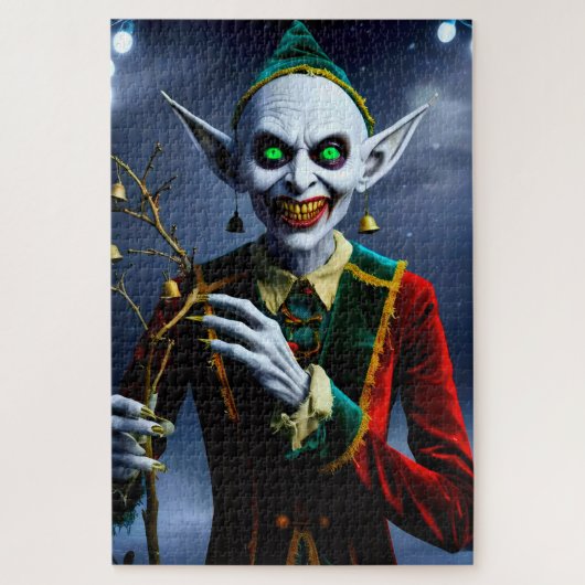 Enge Kerstelf Legpuzzel (Verticaal)