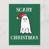 Enge kerstgeest briefkaart (Voorkant)