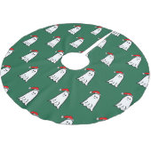 Enge Kerstspook met Santa Hat Kerstboom Rok (Gekanteld)