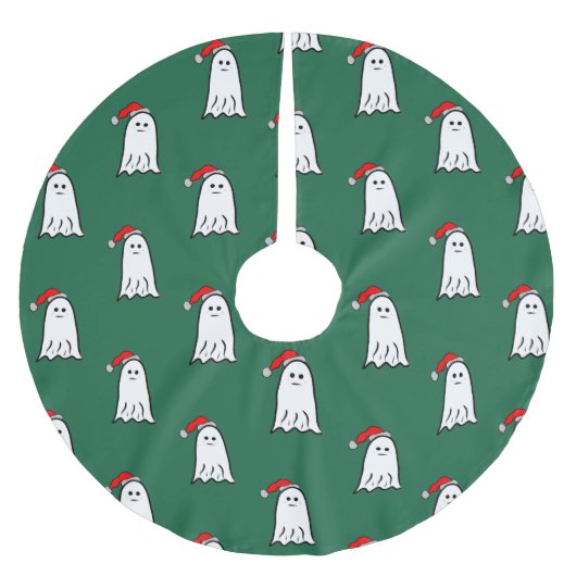 Enge Kerstspook met Santa Hat Kerstboom Rok (Voorkant)