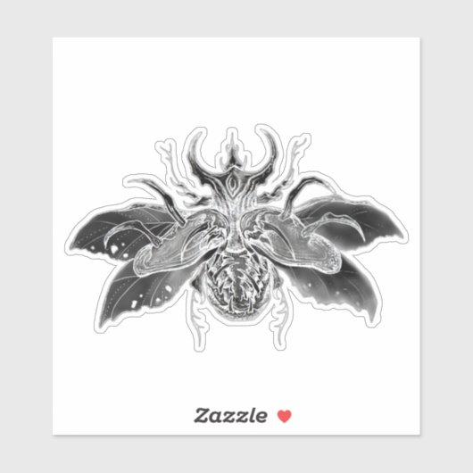 enge kever sticker (Vel)