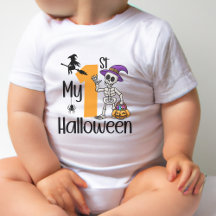 Enge Kostuum Cadeau Mooie Outfit Mijn 1e Halloween