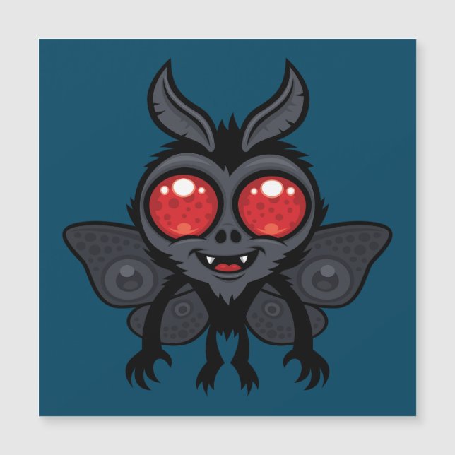 Enge Kute Cryptid Mothman Monster (Voorkant)