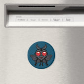 Enge Kute Cryptid Mothman Monster Magneet (Insitu (Vaatwasser))