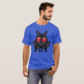 Enge Kute Cryptid Mothman Monster T-shirt (Voorkant volledig)