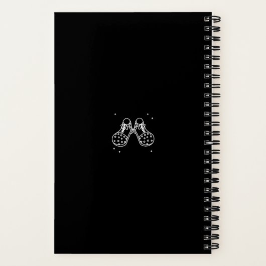 Enge kwaadaardige clown horror notitieboek (Achterkant)