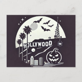 Enge Los Angeles Halloween Feestdagenkaart