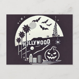 Enge Los Angeles Halloween Feestdagenkaart