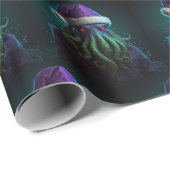 Enge Lovecraft Horror Cthulhu Kerstmis Cadeaupapier (Rol Hoek)