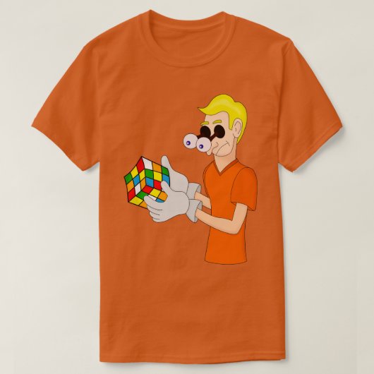 Enge magische kubus t-shirt (Design voorkant)