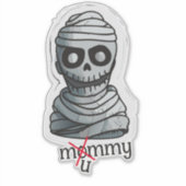 Enge mama sticker (Voorkant)