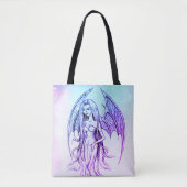 ENGE Medusa Angstaanjagende Slangenhaar Gorgon Tote Bag (Voorkant)
