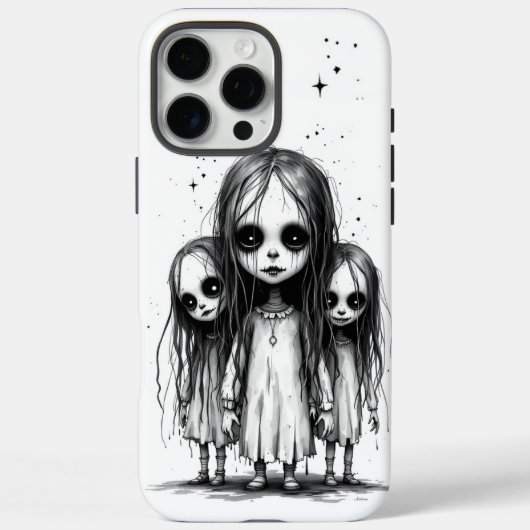 Enge meisjes Case-Mate iPhone case (Achterkant)