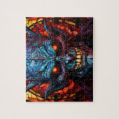 Enge Monster Demon Halloween Legpuzzel (Verticaal)