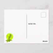 Enge Monster Groene Kinder Foto Verjaardag Dank u Briefkaart (Achterkant)