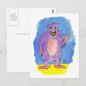 Enge Monsters Briefkaart (Voorkant / Achterkant)