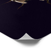 Enge Muur Doorbrekende Dinosaur T-Rex Poster Print (Hoek)